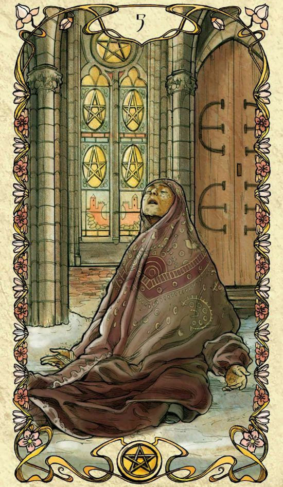 Пятёрка пентаклей