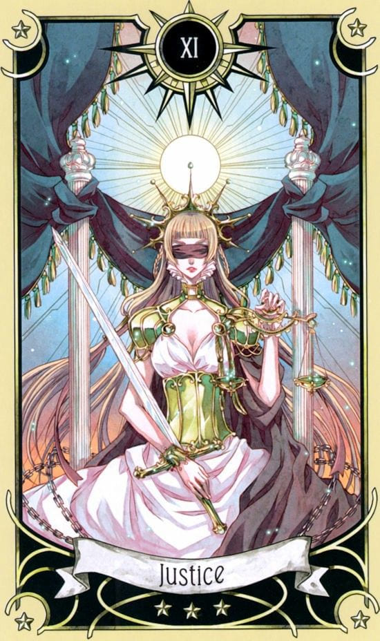 Справедливость — Таро Семи Звёзд