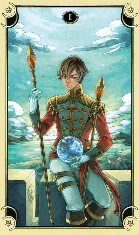 Двойка жезлов — Таро Семи Звёзд