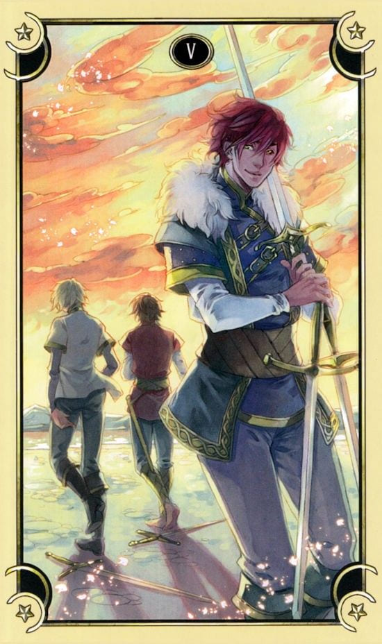 Пятёрка мечей — Таро Семи Звёзд