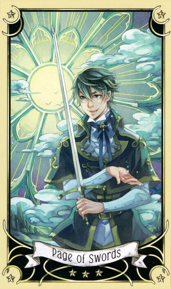 Паж мечей — Таро Семи Звёзд