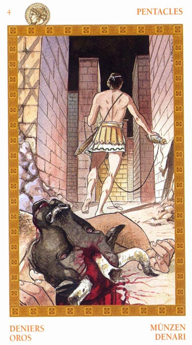 Четверка пентаклей