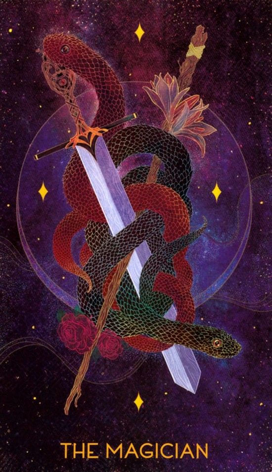 Маг — Oriens Animal Tarot