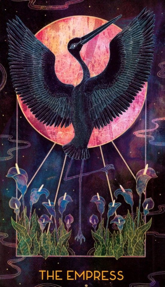 Императрица — Oriens Animal Tarot