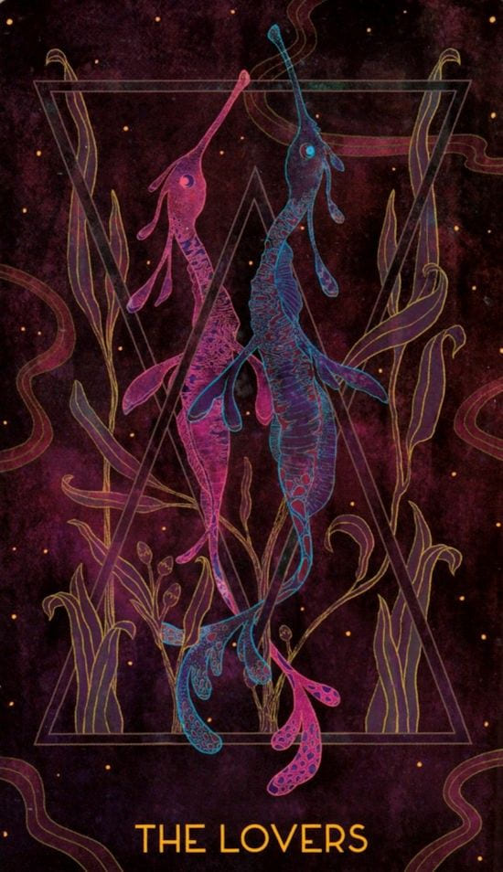 Влюбленные — Oriens Animal Tarot