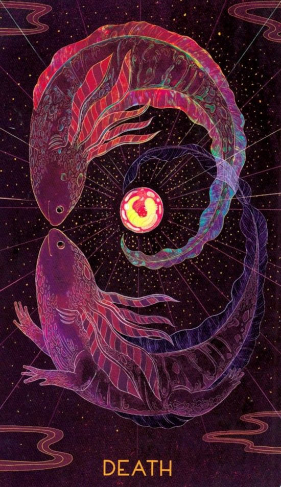 Смерть — Oriens Animal Tarot