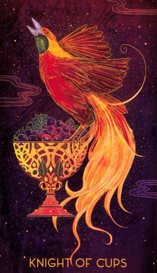 Рыцарь чаш — Oriens Animal Tarot