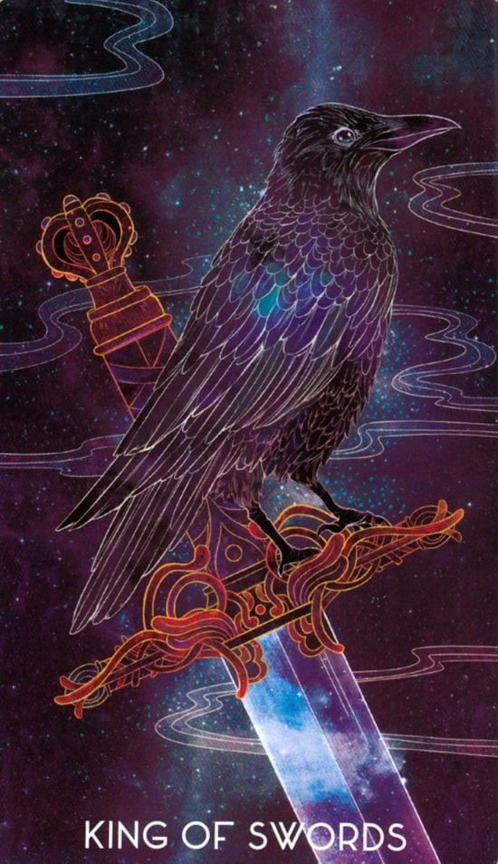 Король мечей — Oriens Animal Tarot