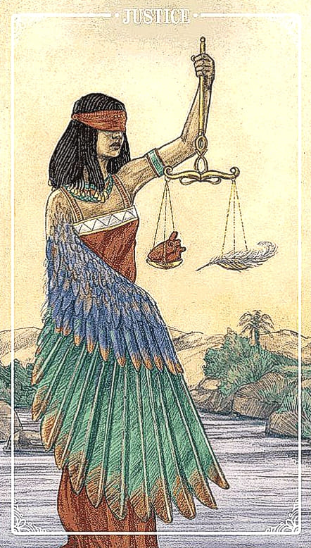 Справедливость — Таро Остары