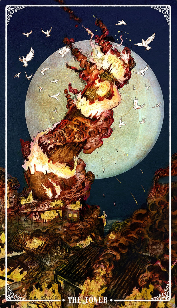 Башня — Таро Остары