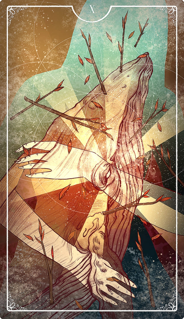 Десятка жезлов — Таро Остары