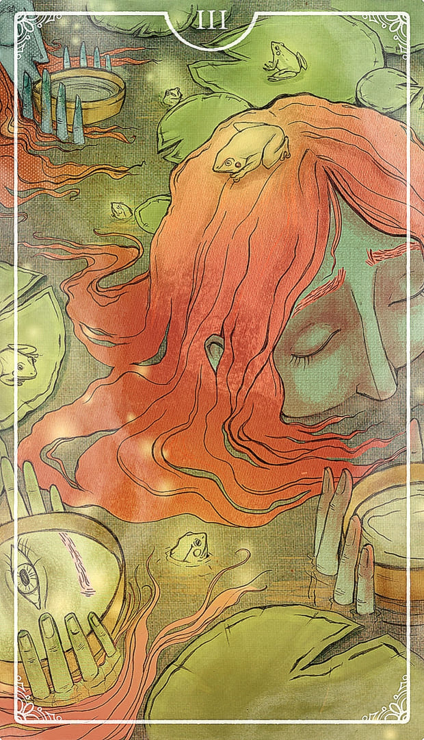 Тройка чаш — Таро Остары