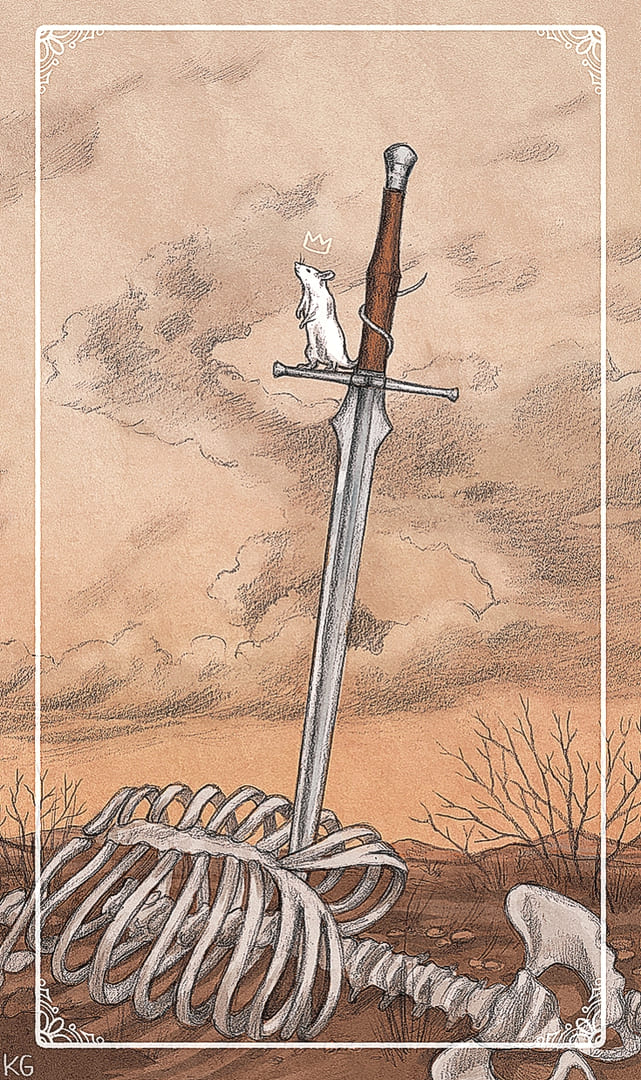 Туз мечей — Таро Остары