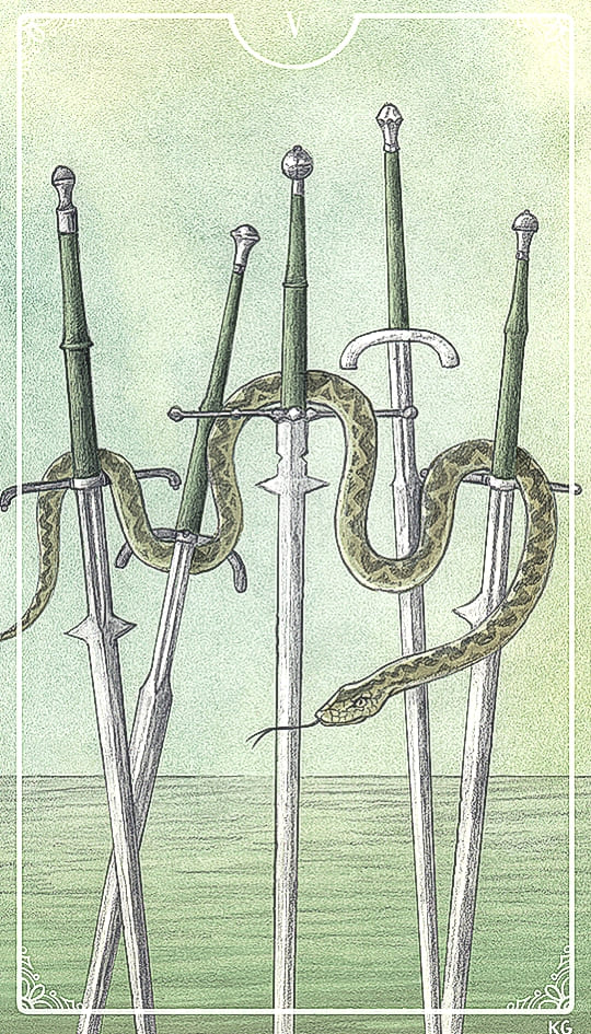 Пятёрка мечей