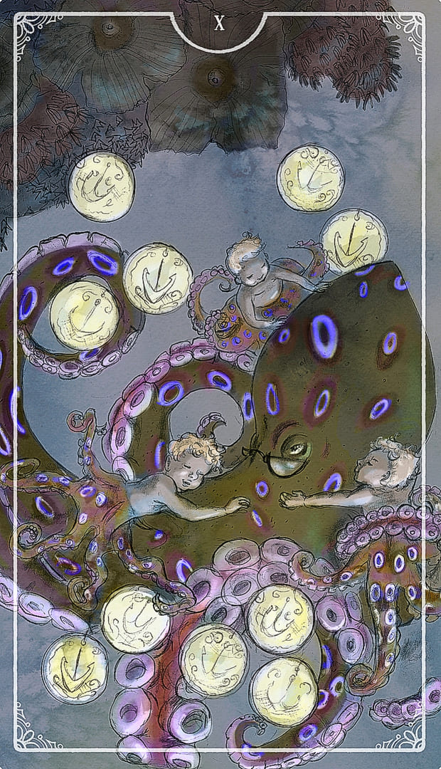 Десятка пентаклей