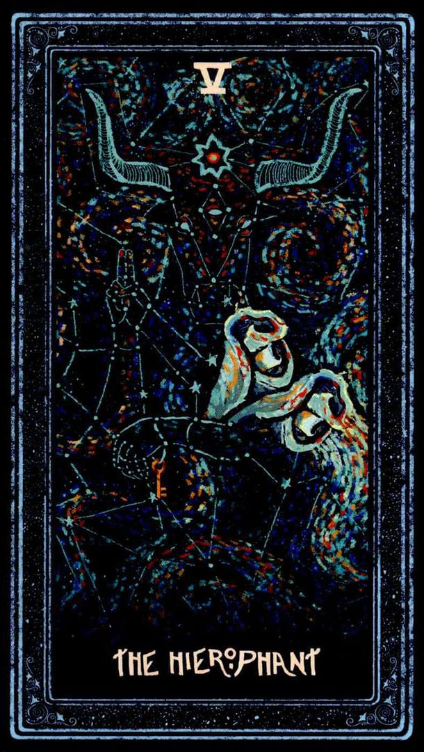 Иерофант — Prisma Visions Tarot
