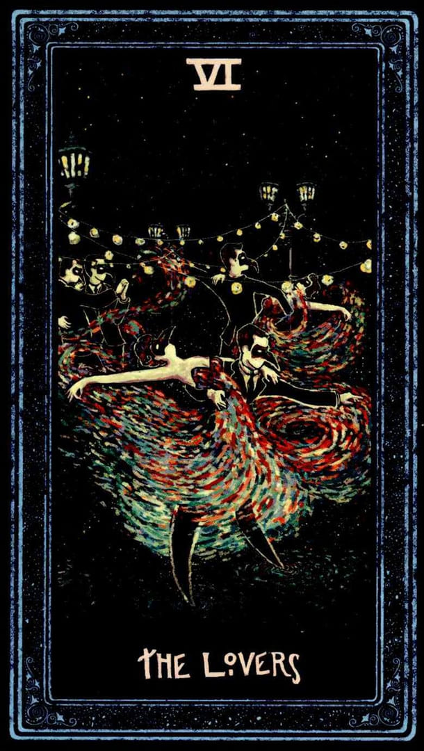 Влюбленные — Prisma Visions Tarot