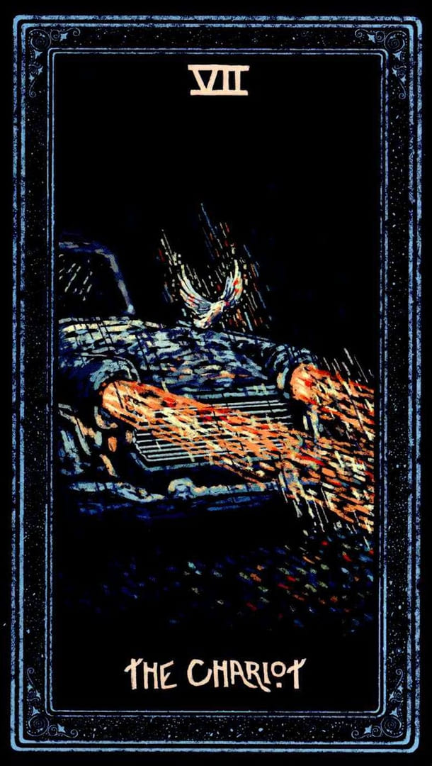 Колесница — Prisma Visions Tarot