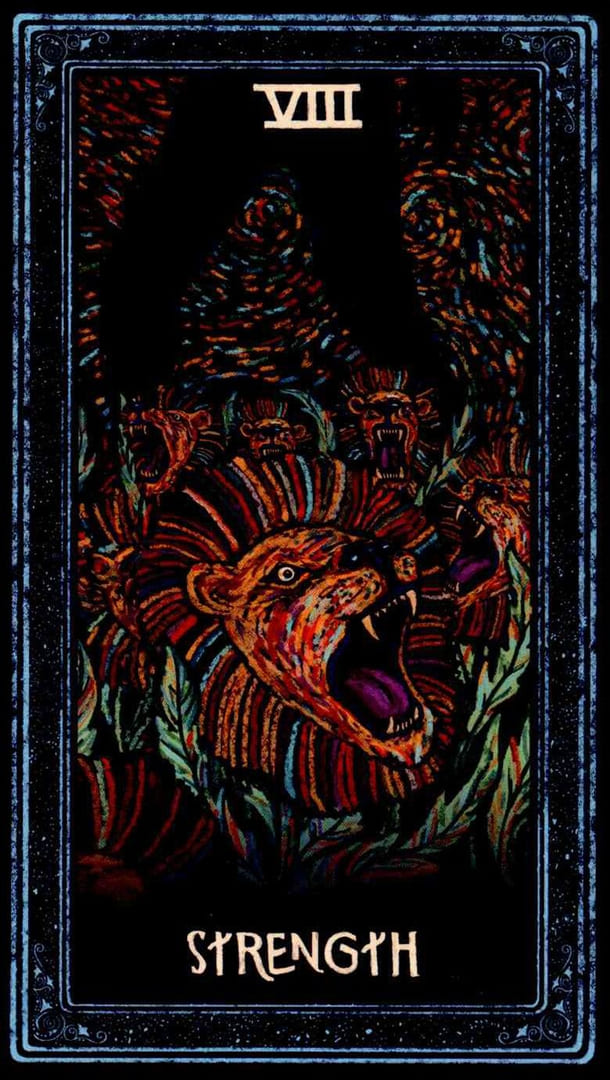 Сила — Prisma Visions Tarot