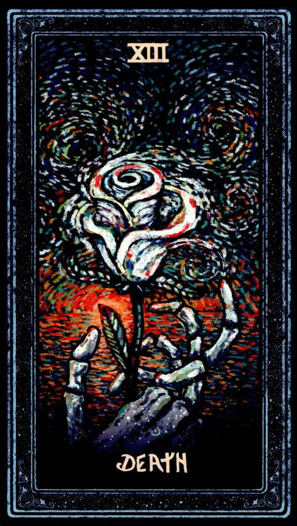 Смерть — Prisma Visions Tarot