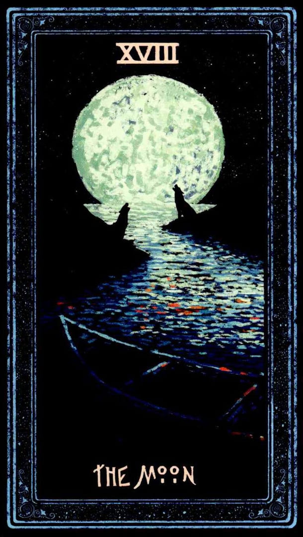 Луна — Prisma Visions Tarot