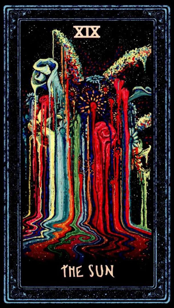 Солнце — Prisma Visions Tarot