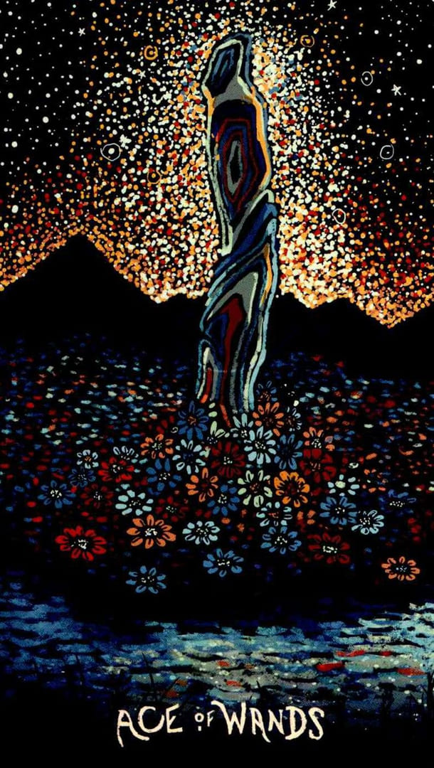 Туз жезлов — Prisma Visions Tarot