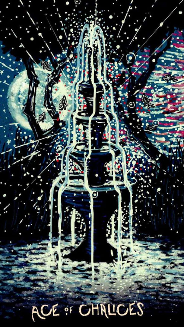 Туз чаш — Prisma Visions Tarot