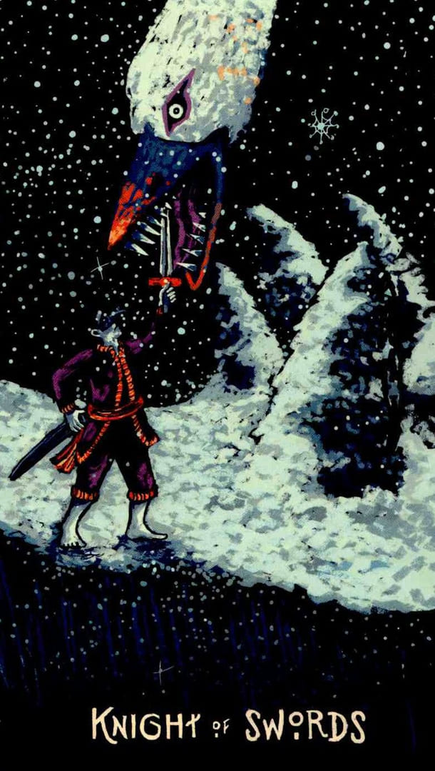 Рыцарь мечей — Prisma Visions Tarot