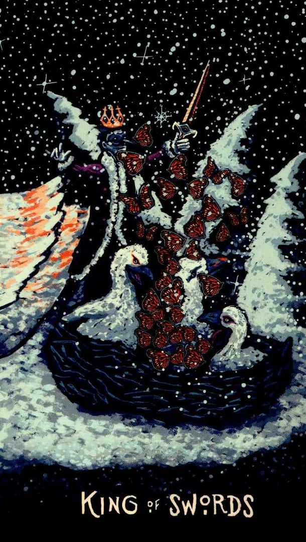 Король мечей — Prisma Visions Tarot