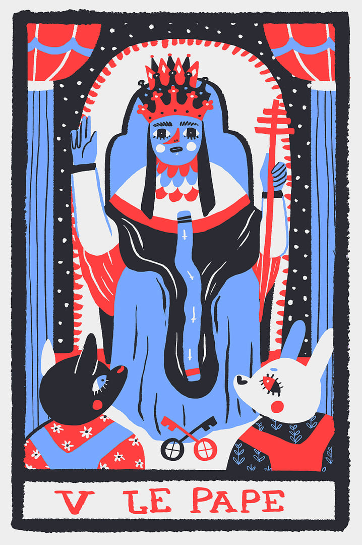 Иерофант — Rainbow Tarot