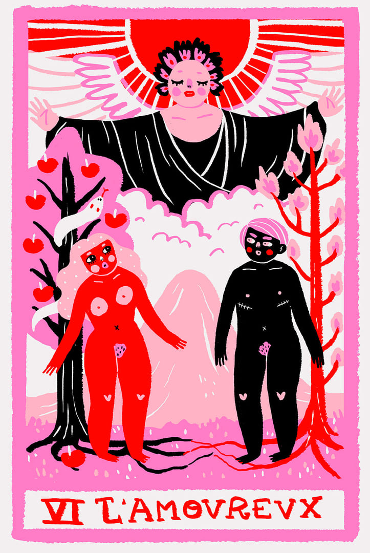 Влюбленные — Rainbow Tarot