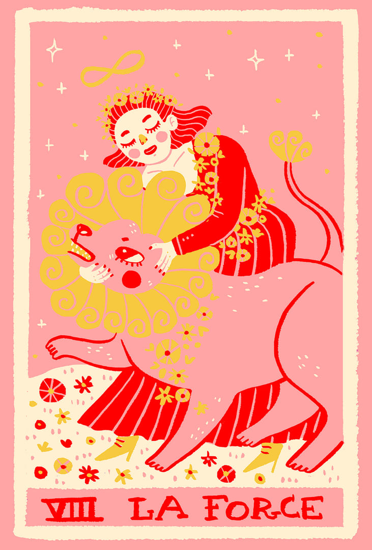 Сила — Rainbow Tarot