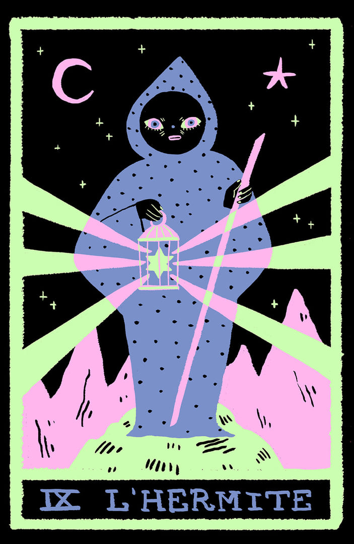 Отшельник — Rainbow Tarot