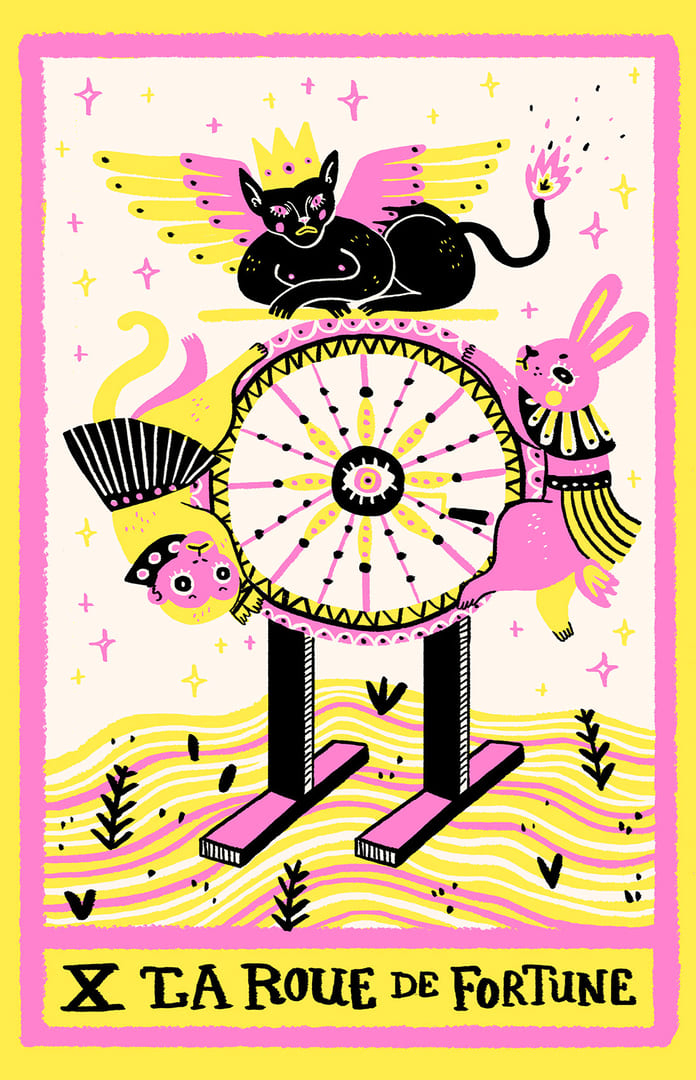 Колесо фортуны — Rainbow Tarot