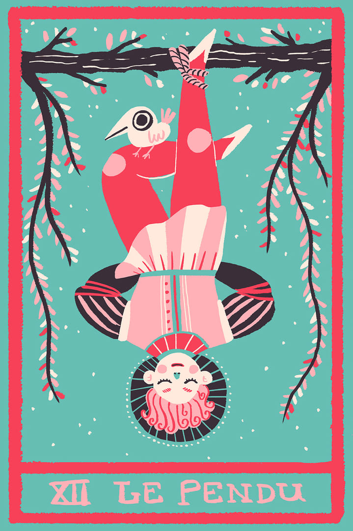 Повешенный — Rainbow Tarot