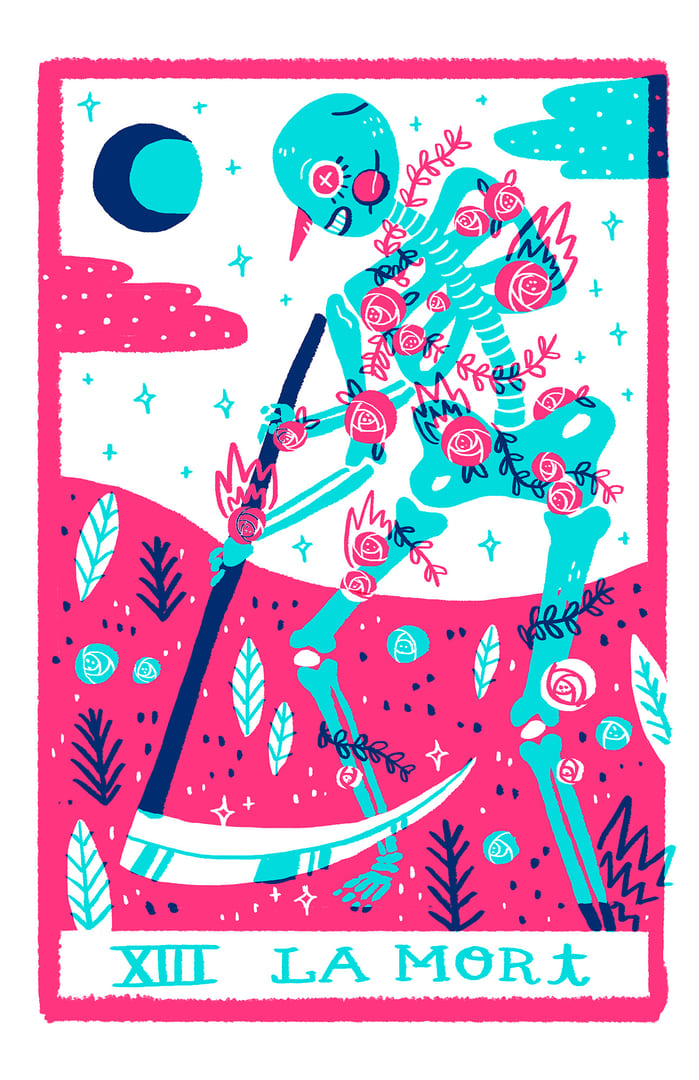 Смерть — Rainbow Tarot