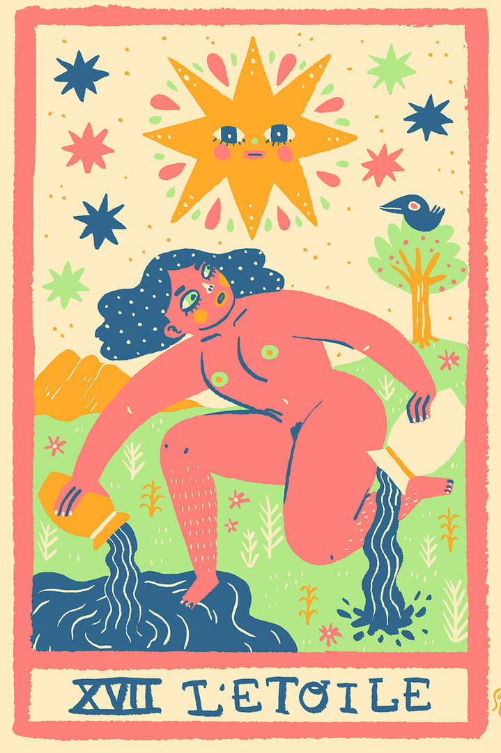 Звезда — Rainbow Tarot
