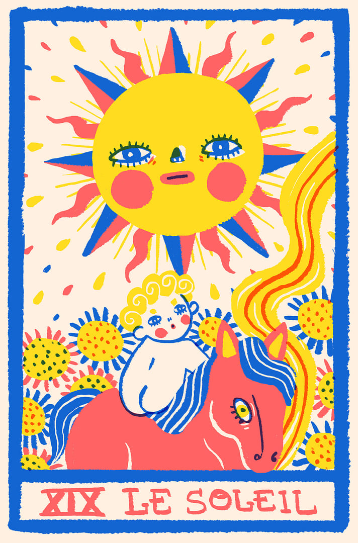 Солнце — Rainbow Tarot