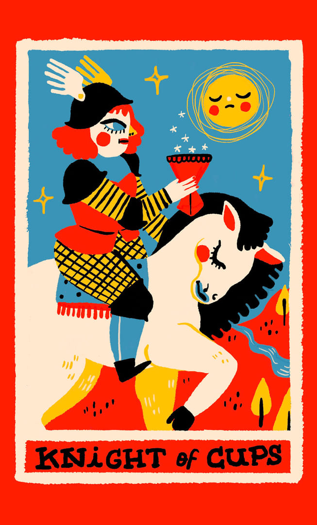 Рыцарь чаш — Rainbow Tarot