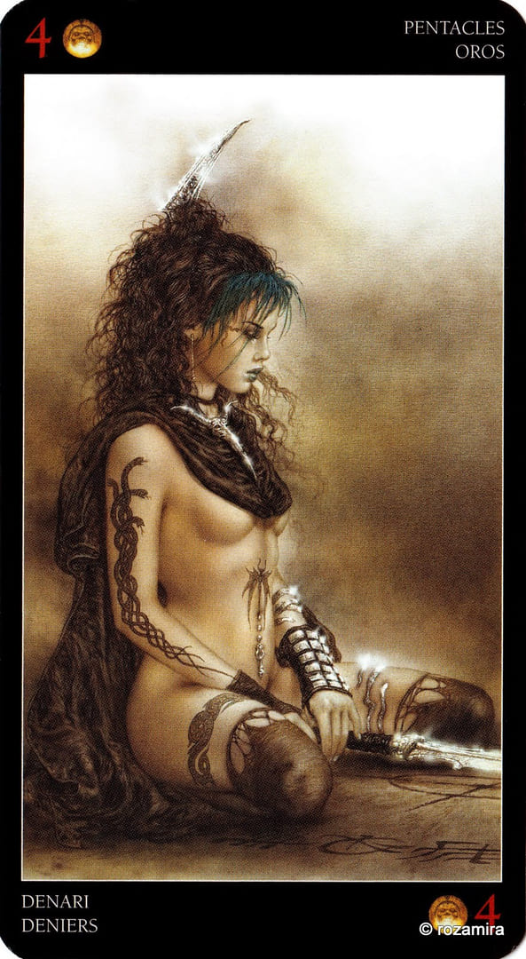 Четверка пентаклей