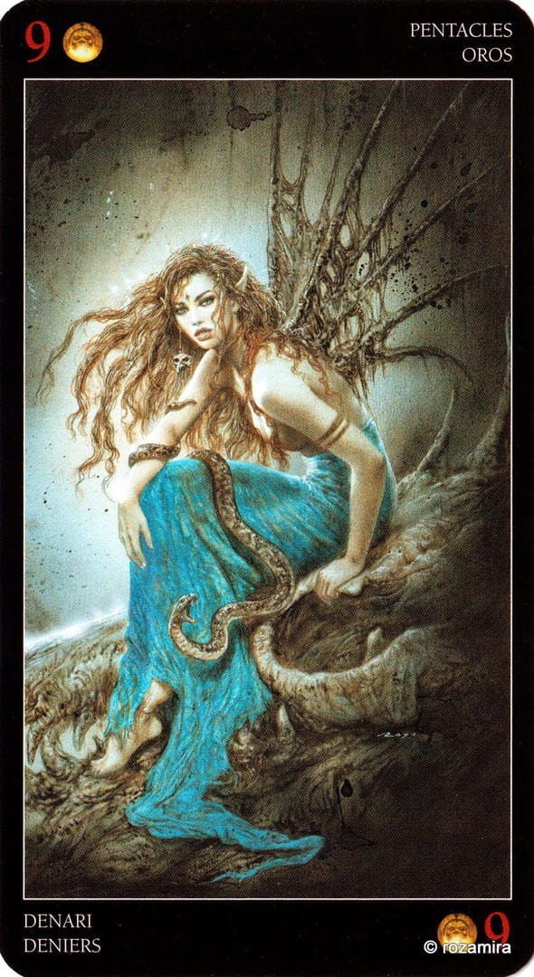 Девятка пентаклей