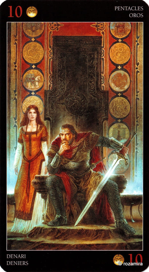 Десятка пентаклей