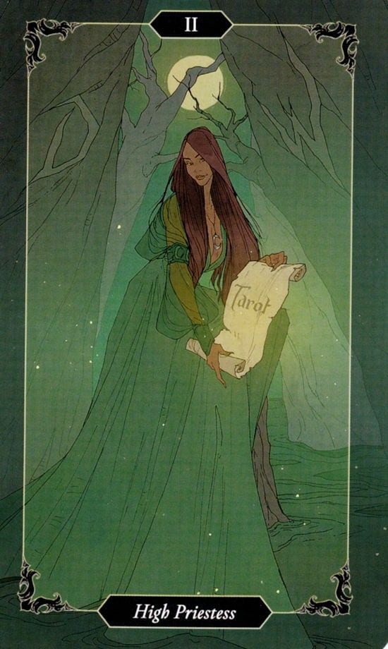 Верховная жрица — Таро Тёмного леса