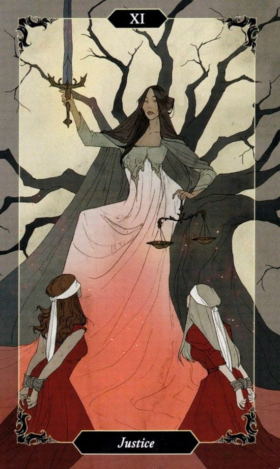 Справедливость — Таро Тёмного леса