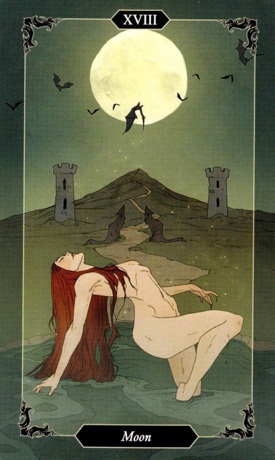 Луна — Таро Тёмного леса