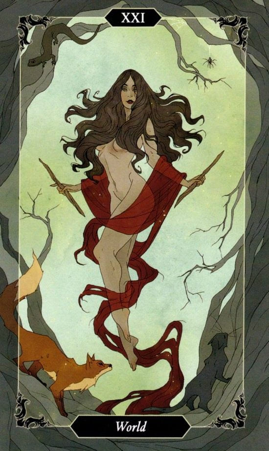 Мир — Таро Тёмного леса