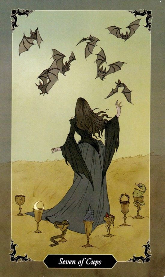 Семёрка чаш — Таро Тёмного леса