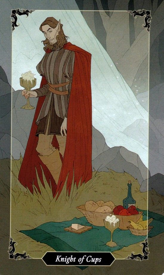 Рыцарь чаш — Таро Тёмного леса