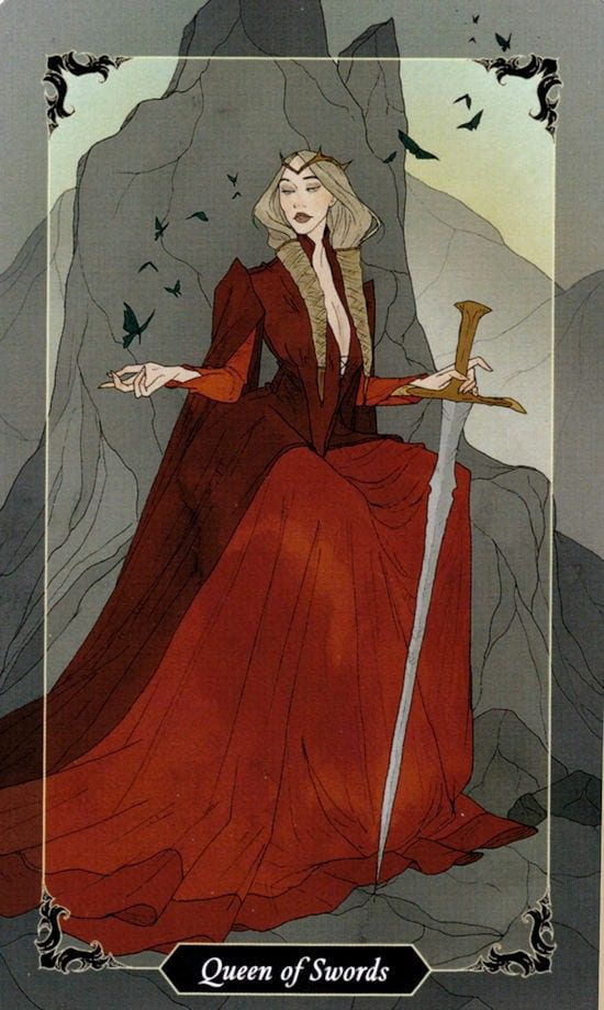 Королева мечей — Таро Тёмного леса